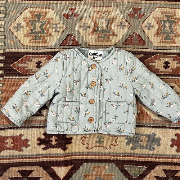 Quilted Floral Jacket - Picture 2 of 8